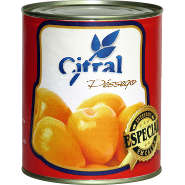 Citral Pêssegos Inteiros Calda Especial